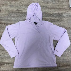 Patagonia Fleece Pullover Hoodie - Lilac/ Lavender Colour - M